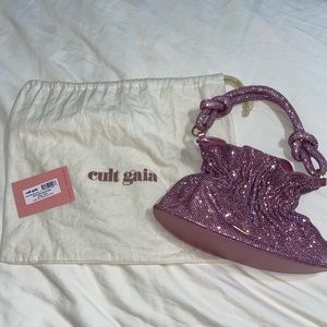 Cult gaia bara Crystal embellished shoulder bag